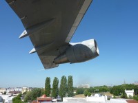 Eine Tragfläche einer Boing 747
