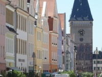 Die Einkaufsmeile mit Altpörtel