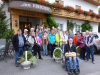 Die ganze Reisegruppe vor